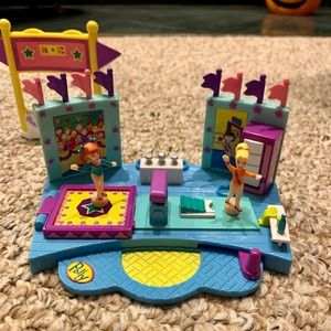 Polly pocket gymnastics playset